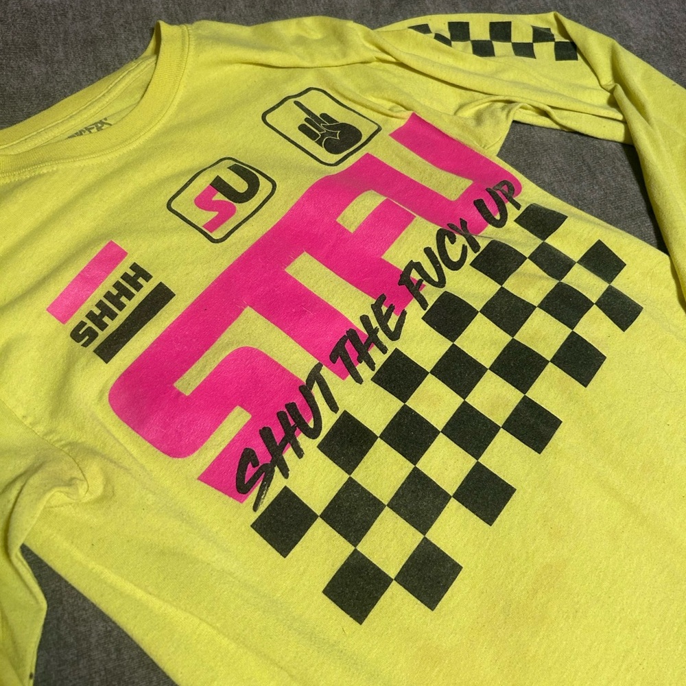 Spencer's Neon Yellow Graphic Tee